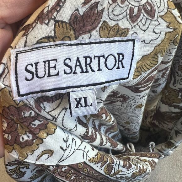 Sue Sartor mini flounce dress size XL - Picture 8 of 10